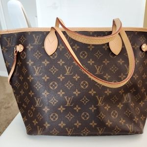 Authentic Louis Vuitton Monogram Neverfull MM